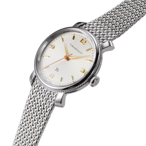 Time&Bouquet OTB-003-S Watch - Elegant Coquelicot Mesh Band Stylish Design Water Resistant Japanese Quartz Movement (Image 2)