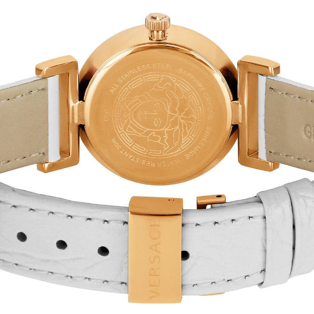 VERSACE P5Q80D001S001 Watch - Vanity Collection Elegant White Two-Year Warranty Luxury Design Stylish Timepiece (Image 3)
