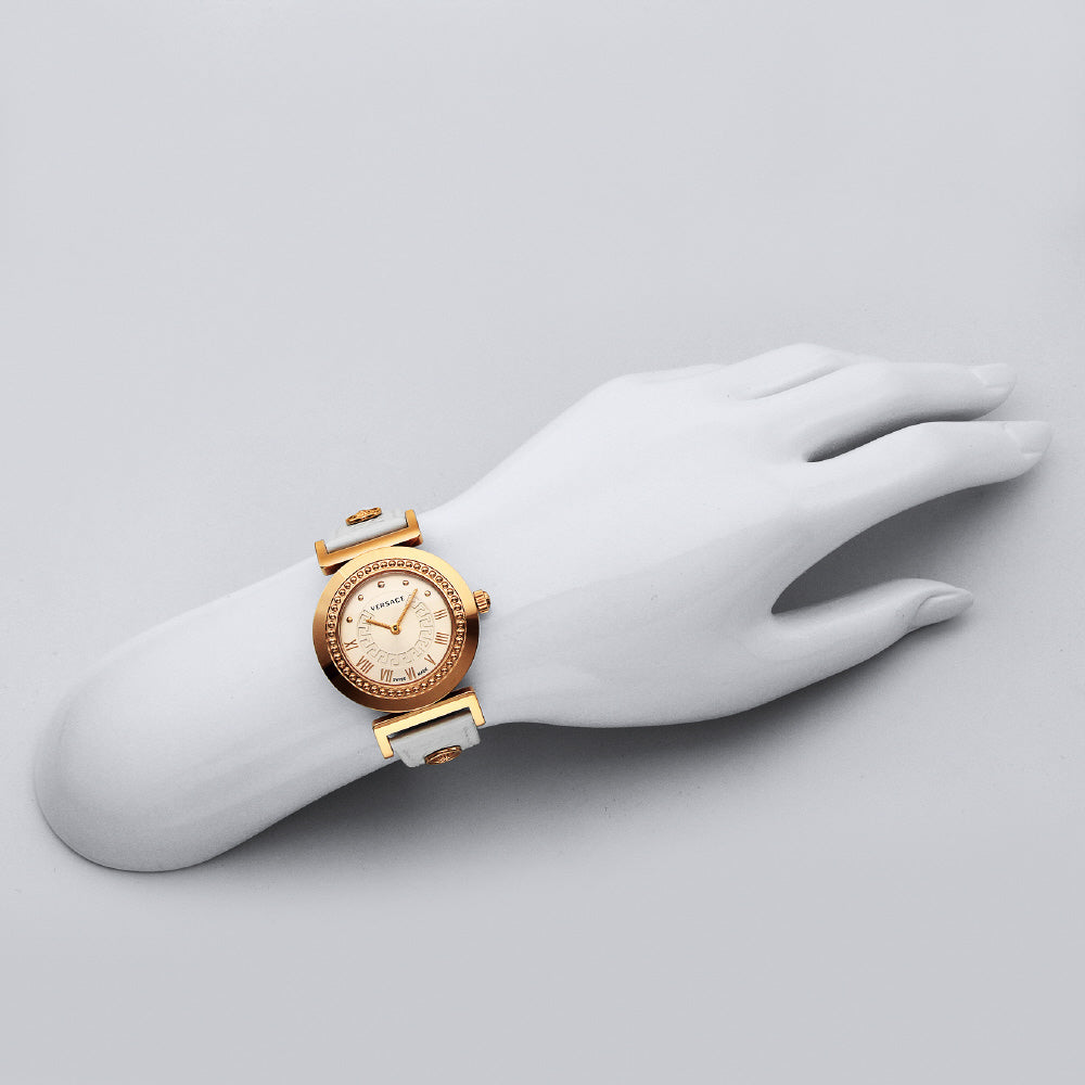 VERSACE P5Q80D001S001 Watch - Vanity Collection Elegant White Two-Year Warranty Luxury Design Stylish Timepiece (Image 4)