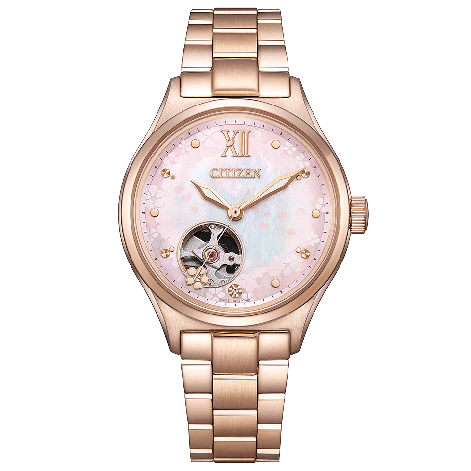 IPPO JAPAN WATCH PC1015-59W WATCH - Citizen Mechanical COLLECTION analog Stainless Steel strap limited 2026.2.5 release