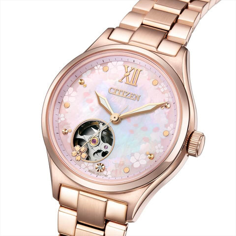 IPPO JAPAN WATCH PC1015-59W WATCH - Citizen Mechanical COLLECTION analog Stainless Steel strap limited 2026.2.5 release (Imag