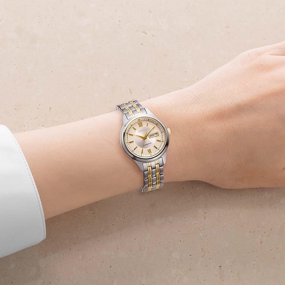 IPPO JAPAN WATCH PD7154-61P WATCH - Citizen Collection analog Mechanical Stainless Steel ladies watch 2026.1.15 release (Imag