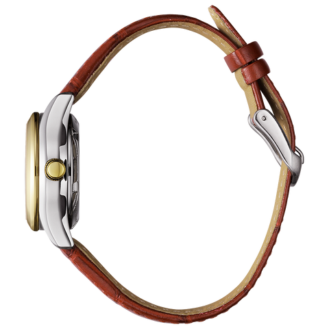 IPPO JAPAN WATCH PD7166-03A WATCH - Citizen Collection analog Mechanical leather strap ladies watch 2026.1.15 release (Image 