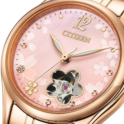 CITIZEN PR1042-82Y Watch - Women's Watch - Citizen Collection Mechanical Open Heart Limited Model (Image 5)
