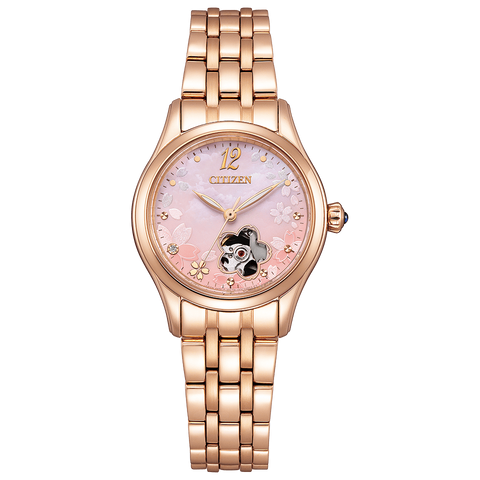 CITIZEN レディース アナログ時計 Citizen Women's Watch - Citizen Collection Mechanical Open Heart