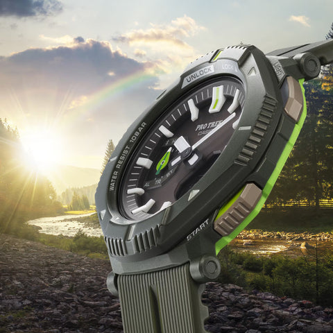 IPPO JAPAN WATCH PRJ-B001NJ-3JR WATCH - Casio Quartz x Japan Nature Conservation Society x Pickles the Frog 2026.2 release (I