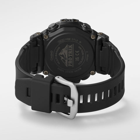 CASIO PRW-51LD-1JF Solar Powered Radio Controlled Lightweight Durable Design with Luminous Dial and Water Resistance