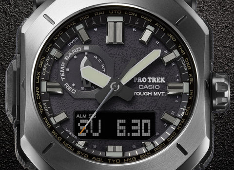 Casio Men's PRO TREK Climber Line PRW-6900 Series Crossband Watch PRW-6900YB-3JF