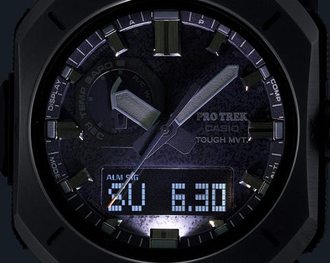 Casio Men's PRO TREK Climber Line PRW-6900 Series Crossband Watch PRW-6900YB-3JF