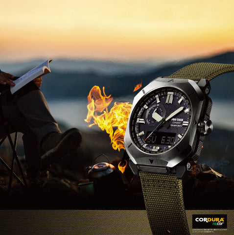 Casio Men's PRO TREK Climber Line PRW-6900 Series Crossband Watch PRW-6900YB-3JF