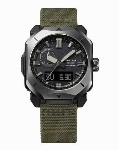 Casio Men's PRO TREK Climber Line PRW-6900 Series Crossband Watch PRW-6900YB-3JF