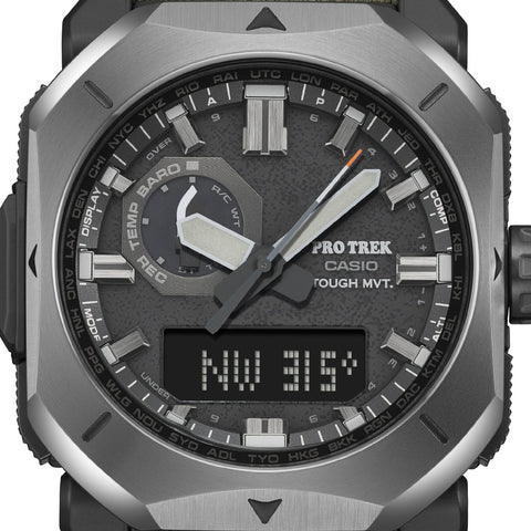 Casio Men's PRO TREK Climber Line PRW-6900 Series Crossband Watch PRW-6900YB-3JF