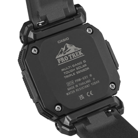 CASIO PRW-69Y-1JF Solar Powered Multi-Band Atomic Timekeeping Altimeter Barometer Compass