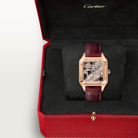 Cartier whsa0030 Watch - Santos de Cartier Skeleton watch (Image 8)