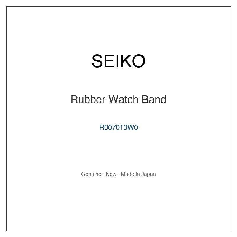 SEIKO R007013W0 Watch Parts