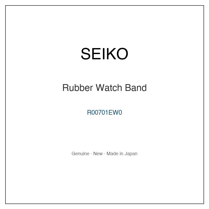SEIKO R00701EW0 Watch Parts