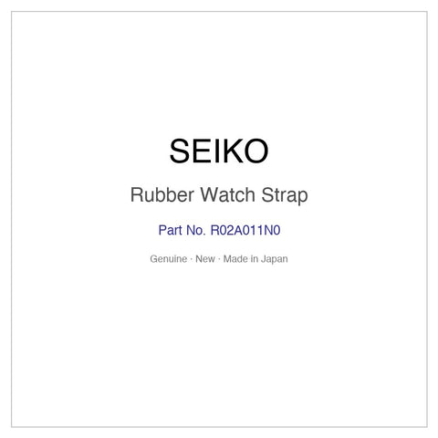 SEIKO R02A011N0 Rubber Watch Strap for SBDY087 and More Models