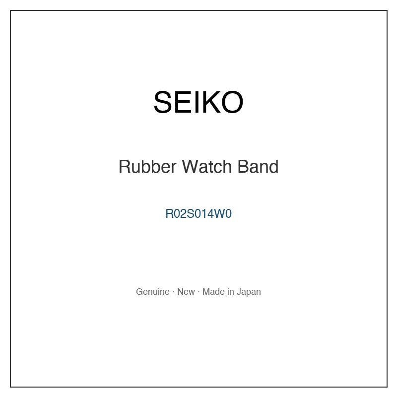 SEIKO R02S014W0 Watch Parts