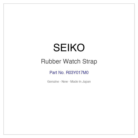 SEIKO R03Y017M0 Rubber Watch Strap for SBSA171 SBSA171J and More Models