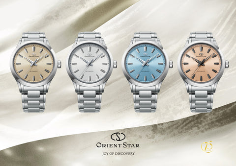 ORIENT RK-BQ0004Y Limited Edition 75th Anniversary Elegant Design Three-Hand Movement Sapphire Crystal [Pre-Order: Releases Oct 29, 2026]
