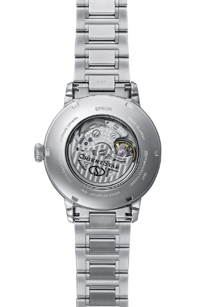 ORIENT RK-BT0002L Watch - Mechanical Moon Phase Automatic Watch - Elegant Design - Stainless Steel Case - Water Resistant (Im