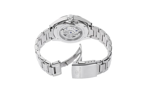ORIENT RK-BX0003L Watch - Men's Orient Star Contemporary M34 F8 Date Automatic Mechanical Stainless Steel Watch (Image 4)