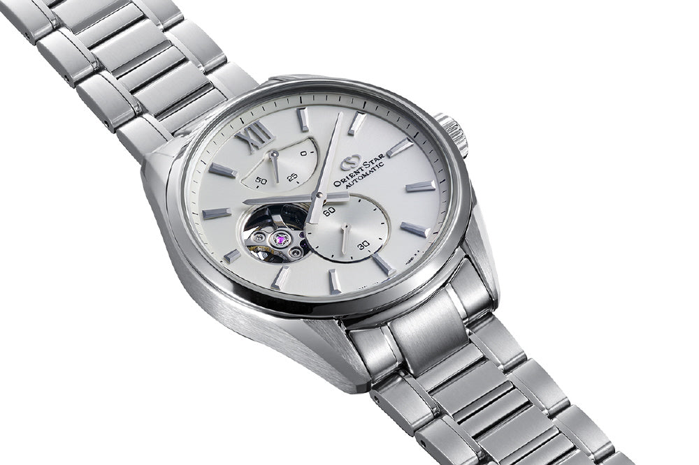 ORIENT RK-BY0011S Watch - Elegant Semi-Skeleton Design Automatic Movement 100m Water Resistance Stainless Steel Case (Image 2