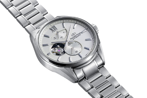 ORIENT RK-BY0011S Watch - Elegant Semi-Skeleton Design Automatic Movement 100m Water Resistance Stainless Steel Case (Image 2