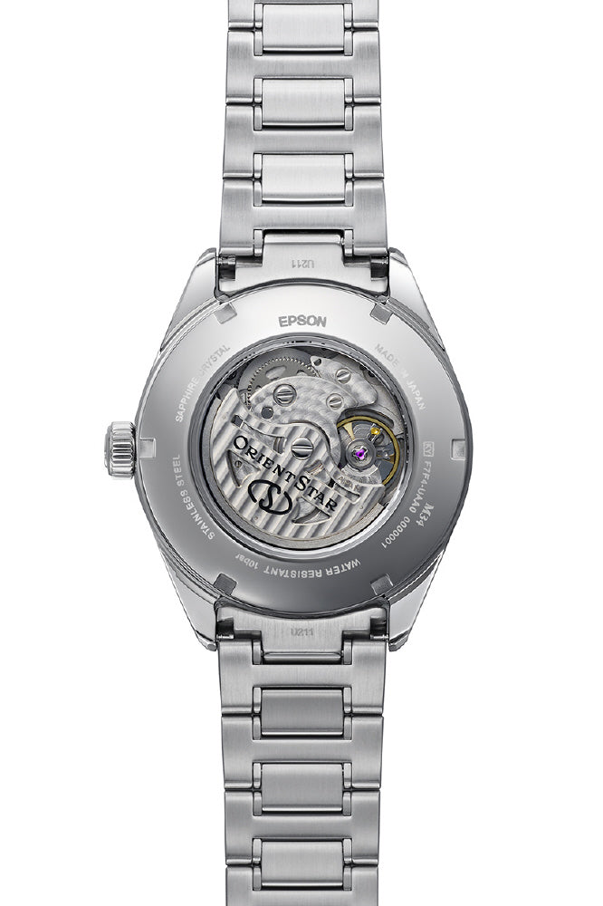 ORIENT RK-BY0011S Watch - Elegant Semi-Skeleton Design Automatic Movement 100m Water Resistance Stainless Steel Case (Image 3