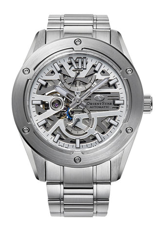 ORIENT RK-BZ0001S Watch - Men's ORIENT STAR Contemporary M34 AVANT-GARDE F8 SKELETON Automatic Stainless Steel Watch