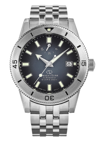 ORIENT RKAU0503N Limited Edition 75th Anniversary 200m Water Resistant Automatic Diver's Watch with Date Function
