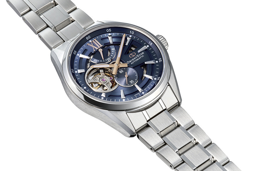 ORIENT RKAV0135L Watch - Contemporary Skeleton Automatic Watch - Elegant Design - Japanese Craftsmanship - Water Resistant (I