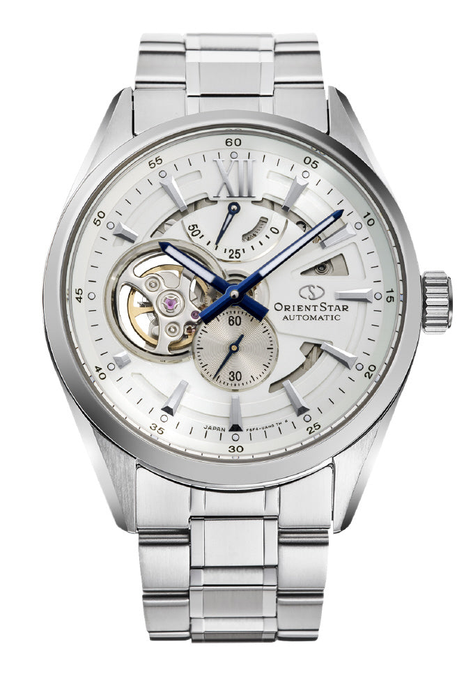 ORIENT RKAV0137S Watch - Contemporary Collection Modern Skeleton Automatic Watch Elegant Design 21 Jewels Water Resistant
