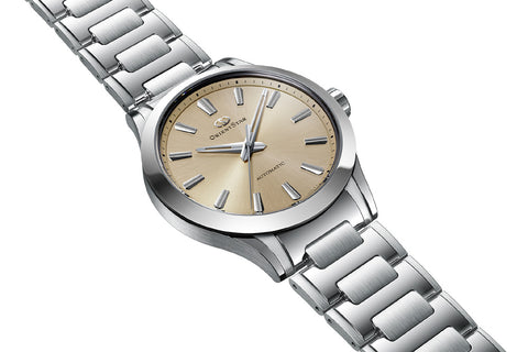 ORIENT RKBQ0001G Contemporary Collection Three-Hand Automatic Watch Water Resistant Elegant Design Stainless Steel