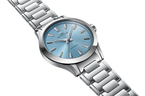 ORIENT RKBQ0002L Contemporary Collection Three-Hand Automatic Stainless Steel Elegant Design Water Resistant