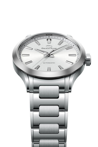 ORIENT RKBQ0003S Contemporary Collection Three-Hand Automatic Stainless Steel Water Resistant Elegant Design