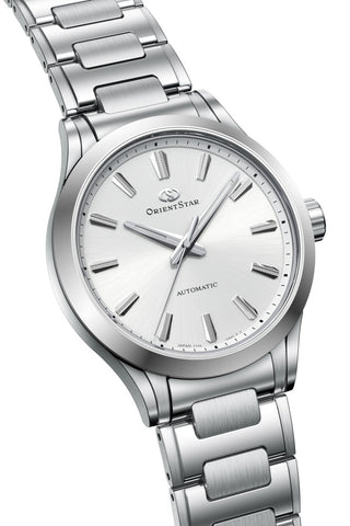 ORIENT RKBQ0003S Contemporary Collection Three-Hand Automatic Stainless Steel Water Resistant Elegant Design