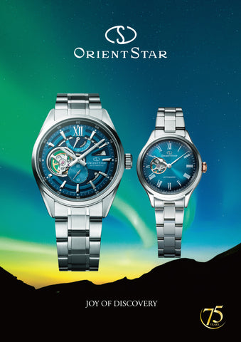 ORIENT RKND0024E Classic Semi-Skeleton Limited Edition 75th Anniversary Women's Watch 800 Pieces Worldwide Elegant