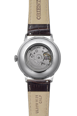 ORIENT RN-AC0033Y Watch - Classic Automatic Movement Elegant Design Leather Strap Water Resistant 21 Jewels (Image 3)