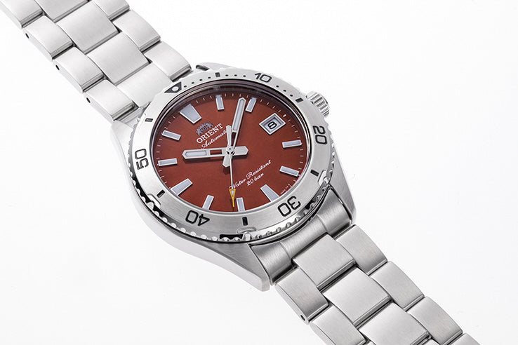 ORIENT RN-AC0Q09R Watch - Men's Sports Mako 40 Diver Design Automatic Mechanical Metal Band Watch (Image 2)