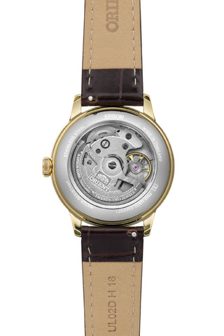 ORIENT RN-BB0101S Classic Automatic Movement Elegant Silver Dial Leather Strap Water Resistant Stylish Design [Pre-Order: Releases Sep 25, 2026]