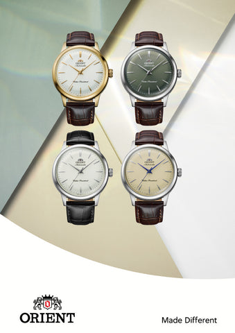 ORIENT RN-BB0101S Classic Automatic Movement Elegant Silver Dial Leather Strap Water Resistant Stylish Design [Pre-Order: Releases Sep 25, 2026]