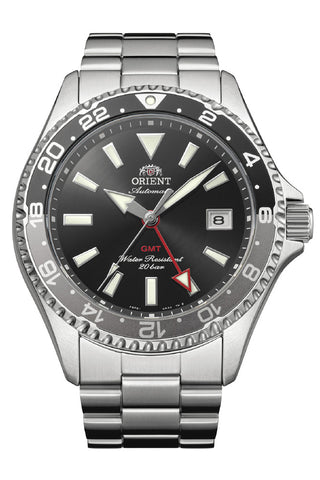 ORIENT RN-BC0001B Sports Collection Automatic Watch Water Resistant Stainless Steel Case GMT Function [Pre-Order: Releases Sep 25, 2026]
