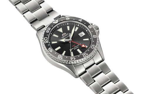 ORIENT RN-BC0001B Sports Collection Automatic Watch Water Resistant Stainless Steel Case GMT Function [Pre-Order: Releases Sep 25, 2026]