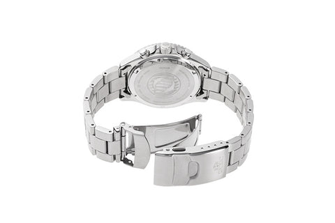 ORIENT RN-TX0203S Watch - Men's Sport Mako Diver Design Chronograph Solar Powered Metal Band Watch (Image 3)