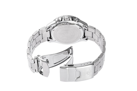 ORIENT RN-TX0206L Watch - Sports Orient Mako Diver Design Chronograph Solar-Powered Metal Band Men's Watch (Image 3)