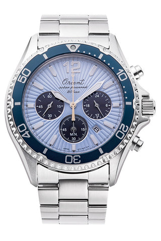 ORIENT RN-TX0210L Sports Collection Solar-Powered Chronograph Limited Edition 75th Anniversary 750 Pieces