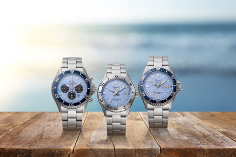 ORIENT RN-TX0210L Sports Collection Solar-Powered Chronograph Limited Edition 75th Anniversary 750 Pieces