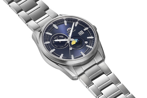 ORIENT RNAK0315L Contemporary Collection Automatic Movement Sun & Moon Function Stainless Steel Case Elegant Design