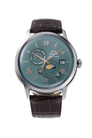 ORIENT RNAK0805E Classic Collection Automatic Movement Sun & Moon Function Elegant Design Water Resistant